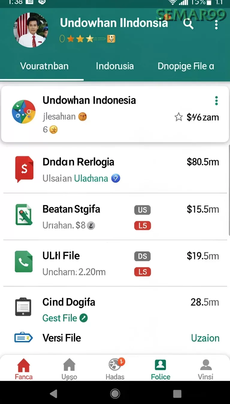 Cuplikan layar ATOM138 — aktivitas