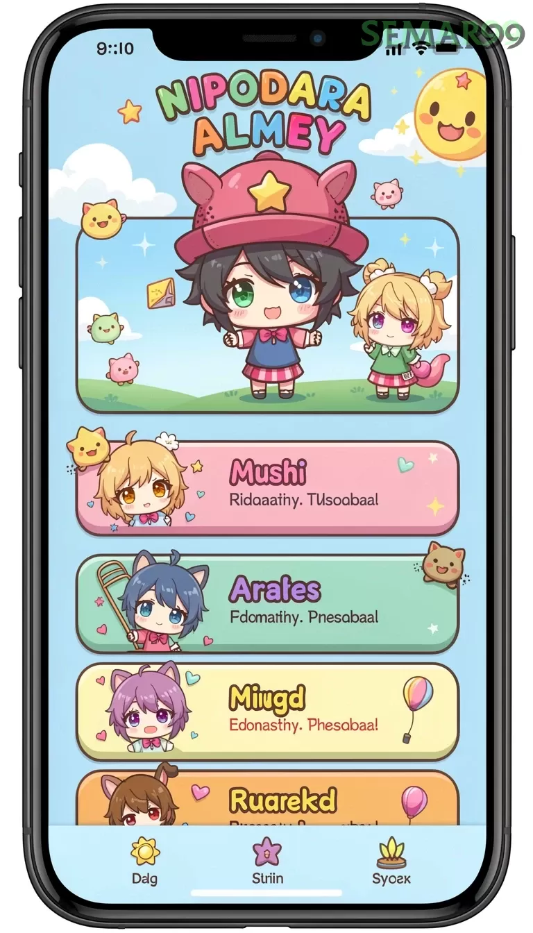 Cuplikan layar F7F7 — aktivitas